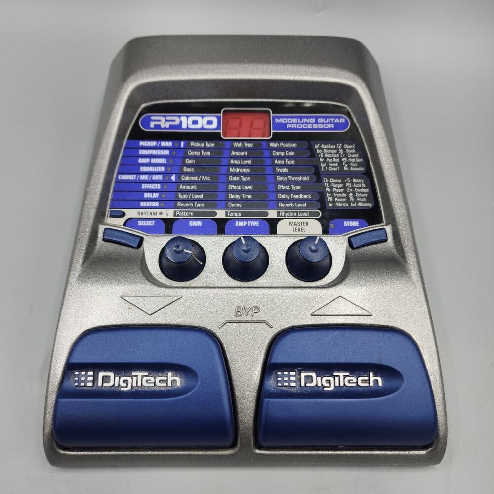Digitech Rp100p Modeling Guitar Processor Pedal Box Parts READ